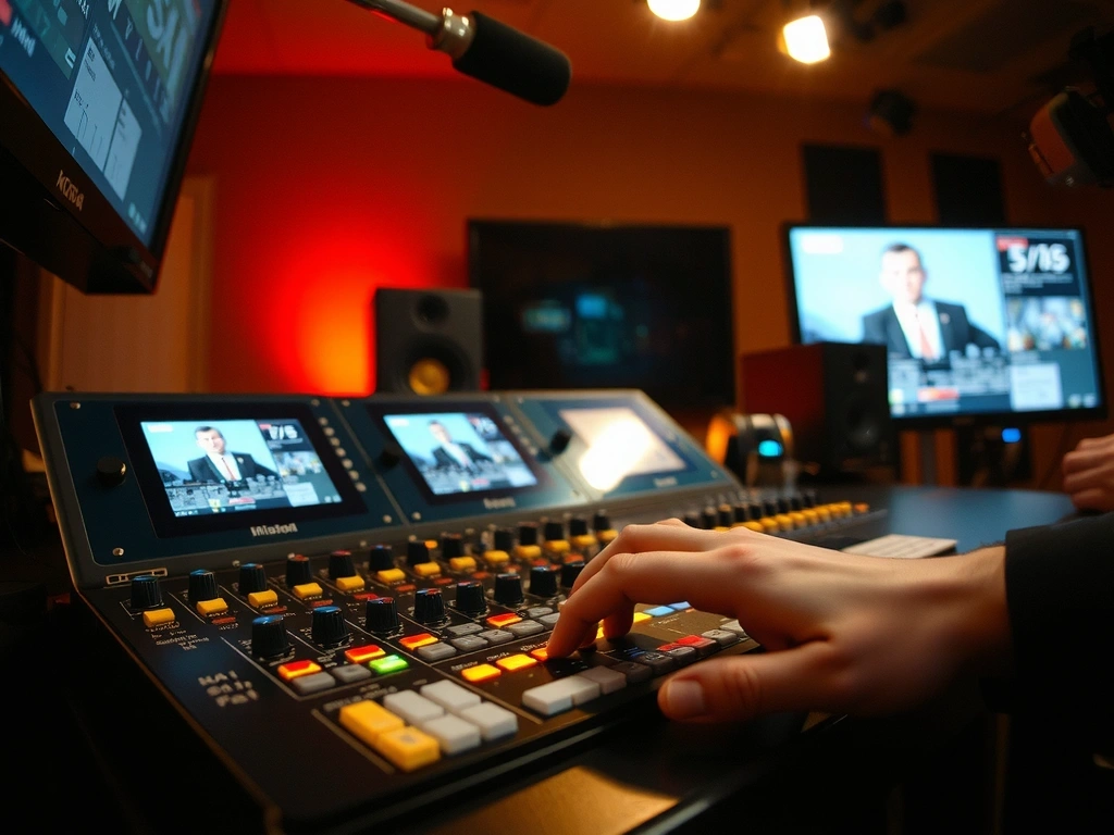 Detalle técnico de mesa de mezclas
