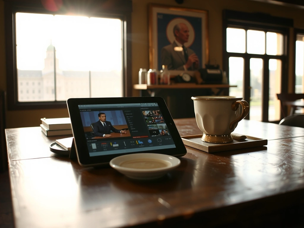 Entorno de estudio Newsroom Path